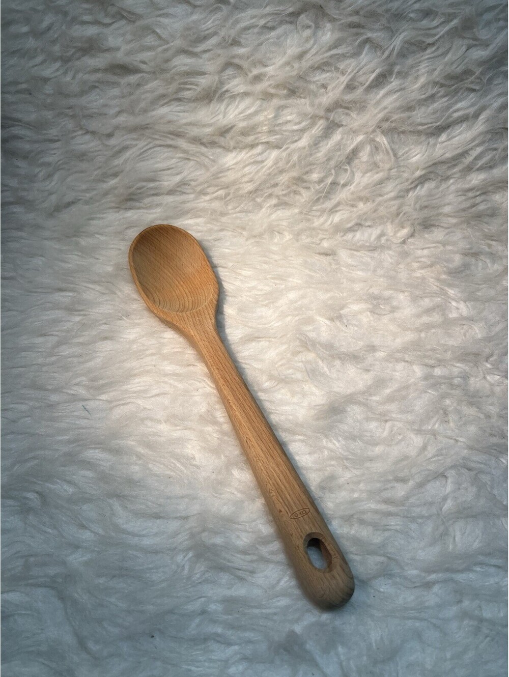 OXO Good Grips solid beech wood spoon